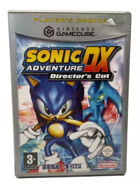 GameCube Replacement Case - NO GAME - Sonic Adventure DX Directors Cut