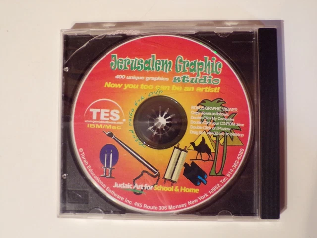 Jerusalem Graphic Studio CD 400 gráficos únicos