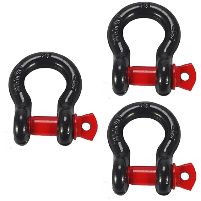 Set 3 Ganci Traino Auto Off-Road Collegamento D