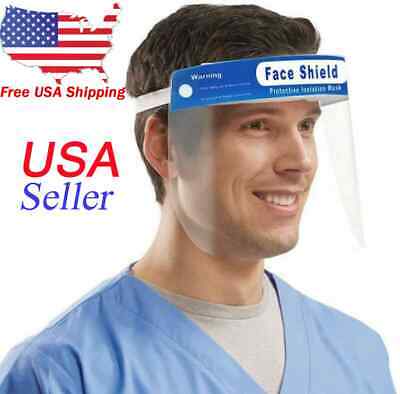Safety Full Face Shield Reusable Washable Protection Cover Face Mask