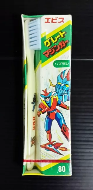 Shogun Warriors Robot Great Mazinger Toothbrush Sealed! Popy Chogokin Mega Rare!