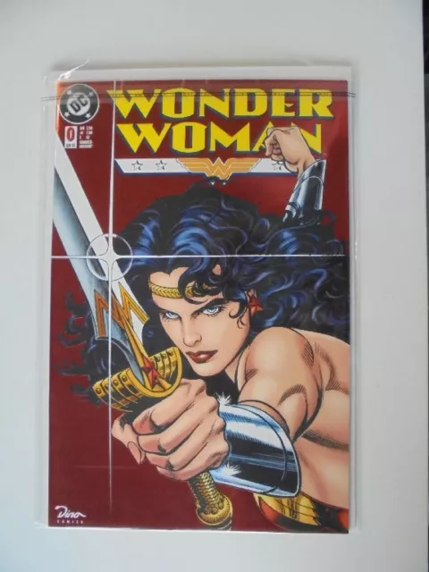 DC Wonder Woman Nr.0 Dino Comic eingetütet & geboardet Zustand 0-1/1