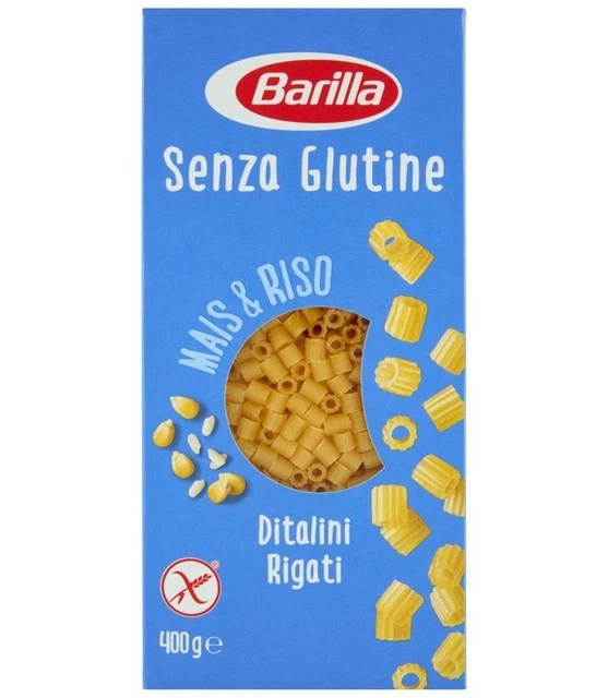 Barilla Ditalini Rigati Senza Glutine 400 Gr