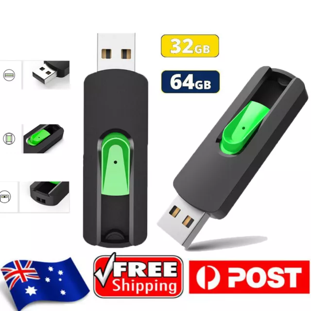 64GB 32GB USB 2.0 Memory Stick Pen Thumb Drive Flash Drive Storage USB Stick