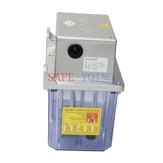 220V 4L Electric Auto Lubrication Pump CNC Digital Electronic Timer Oil Pump 25W