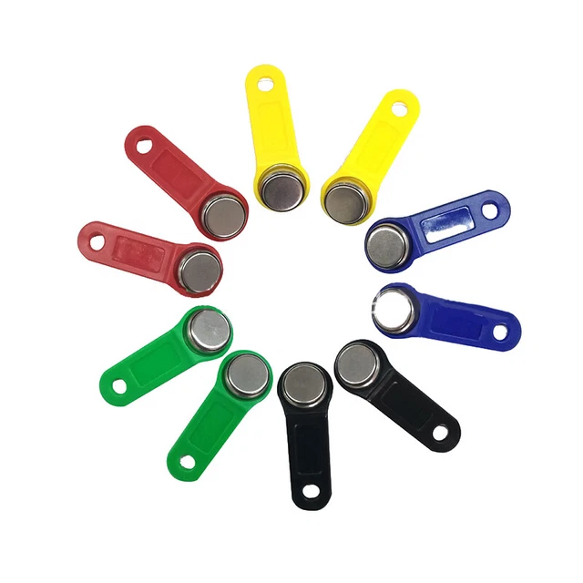 5 piezas llave de memoria táctil RFID TM1990 DS1990 iButton para tarjeta de copia DaA*eee
