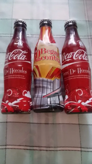 3 Botellas Cocacola Edición Limitada
