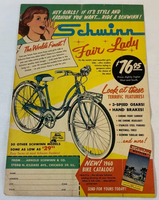 1959 schwinn fair lady cheap