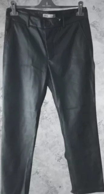 Pantalon simili cuir homme zara online