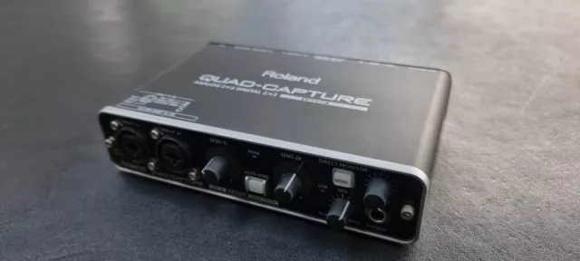 Roland UA-55 Quad Capture Professional Audio Interface USB Midi 24-bit 192kHz