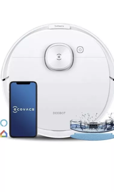 ECOVACS DEEBOT N8 Robot Vacuum Cleaner with Mop 2300PA (dToF Laser Detection