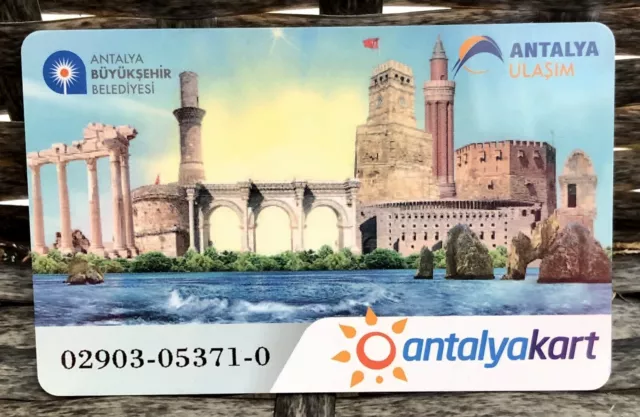 Bus Pass Card Antalyakard Turkey 🇹🇷