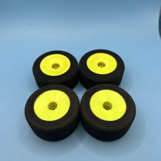 Rear Mounted Foam Tires/Whls (pr): Mini-T/Slider SET (2) LOSB1144 #0001