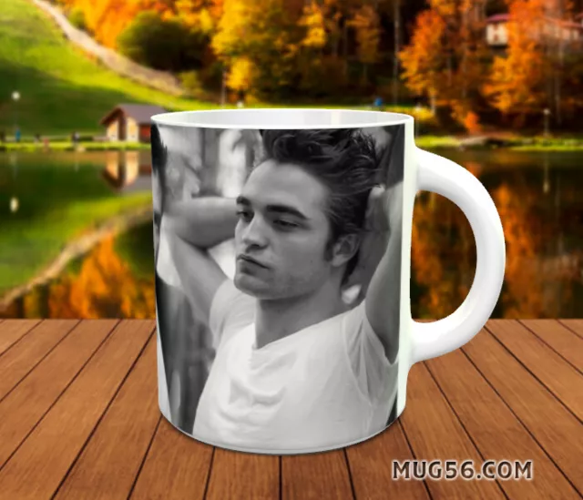 robert pattinson - 001 - mug tasse céramique prénom