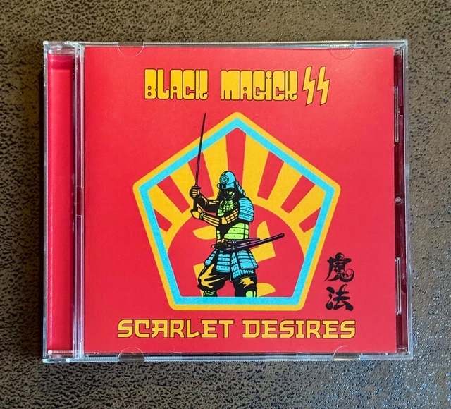 BLACK MAGICK SS Scarlet Desires CD Album Official Import - Brand