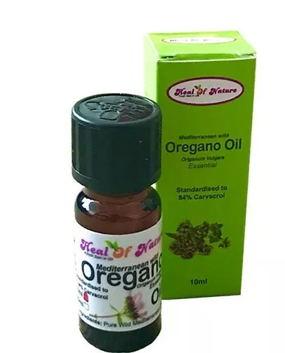 Heal Of Nature- Pure Oregano Wild Mediterranean Essential Oil 84% Carvacrol 10ml