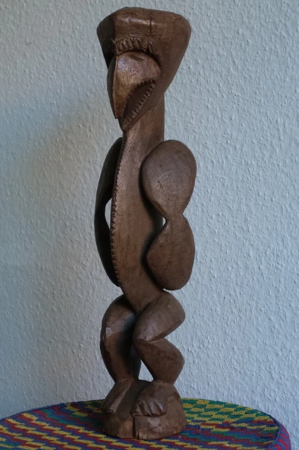 Ozeanische Stammeskunst Sepik Vogel Mensch Asmat Papua Neuguinea oceanic art