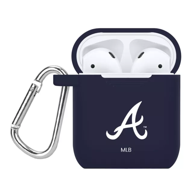 Atlanta Braves Apple AirPods Gen 1 & 2 Silicone Case Cover