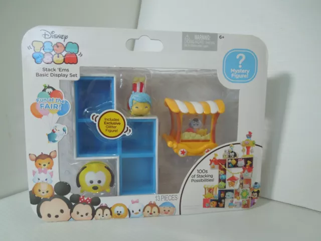 Disney Tsum Tsum Fun at the Fair Stack Ems Basic Display Set 13 pcs New Toy