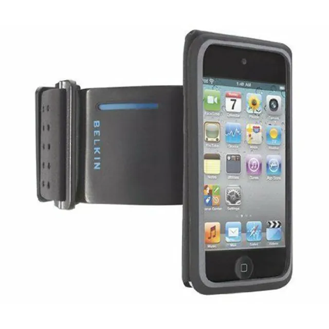 Belkin Sport Adjustable Armband iPod Touch 4G 4th Gen Case w/Key Pocket - Black