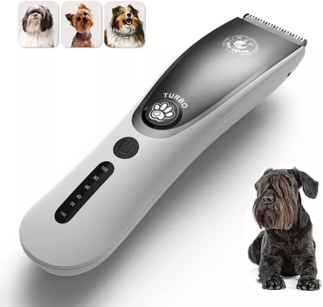 Hair Clipper, 100-240V Professional Electric Pet Cat Dog Hair Clipper Grooming