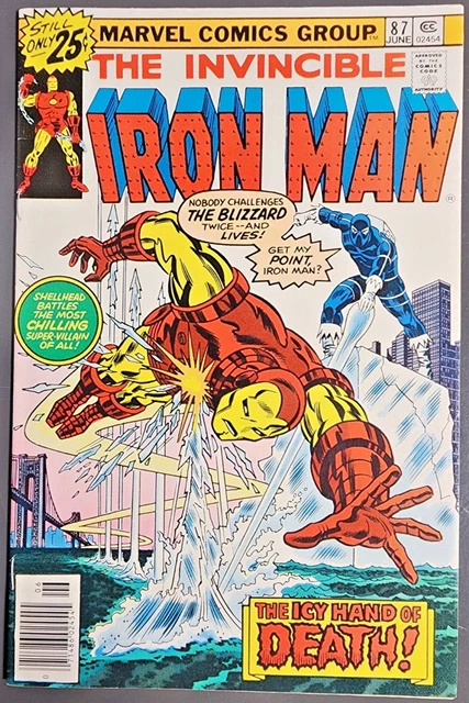 * (NM 9.4) The Invincible IRON MAN #87 OW/WP MVS Intact NEWSSTAND edition *