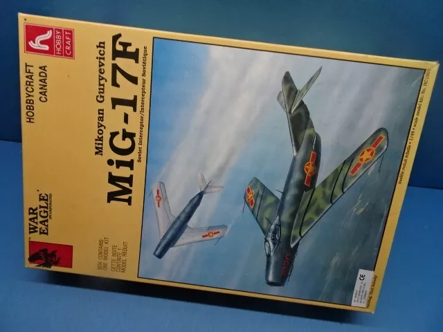 1/48 HOBBYCRAFT  (1989): MIG 17 F   ( 2 Decal Optionen )