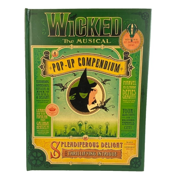 WICKED THE MUSICAL Pop-Up Book Kees Moerbeek 16pp 9.3 x 12.2