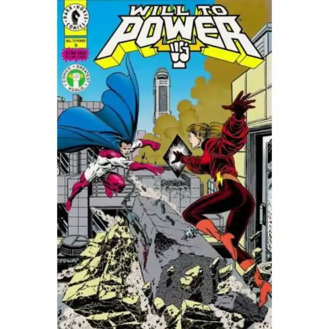 Will to Power #9 in Near Mint minus condition. Dark Horse comics [p: