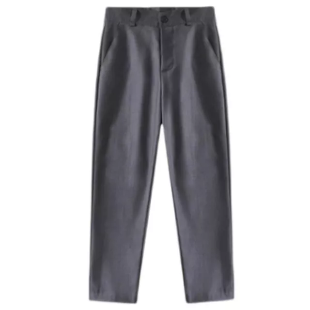 Grey Boys School Trouser Pants Uniform Pant Trousers 2