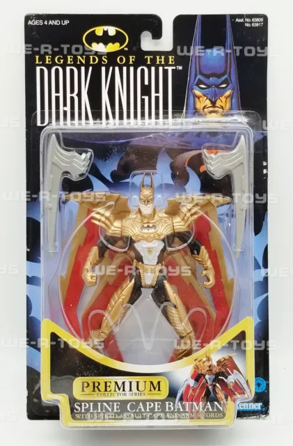 Batman Legends of the Dark Knight Premium Spline Cape Batman Figure Kenner NRFP