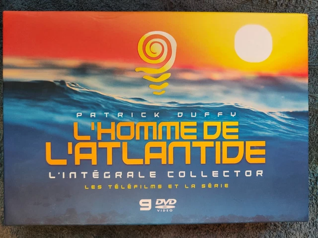 Coffret DVD Collector L'Homme de l'Atlantide NEUF 9 DVD Patrick Duffy