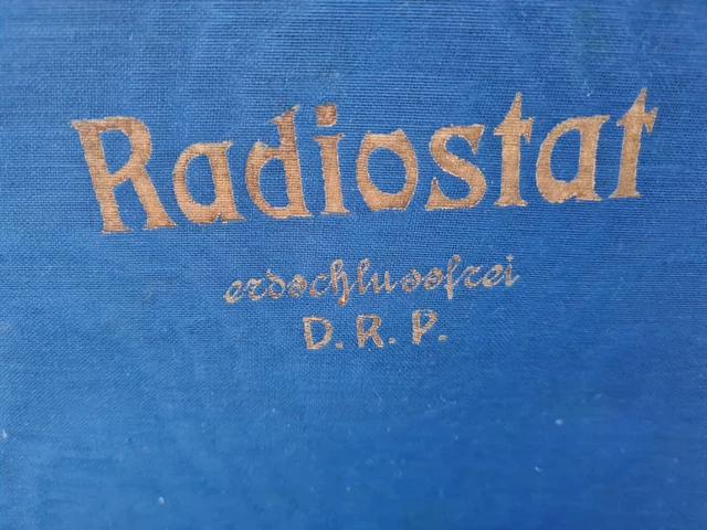 RADIOSTAT Hochfrequenz Strahlenapparat defekt Heilapparat Reizstrom Therapie 5