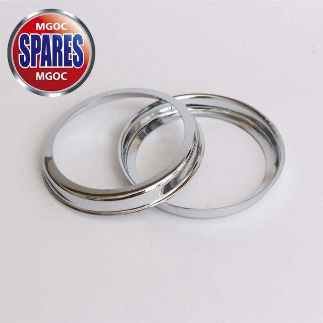 CLASSIC MG MGA Rear indicator Side Lamp Chrome Bezel Pair of TWO 7H5182 ...