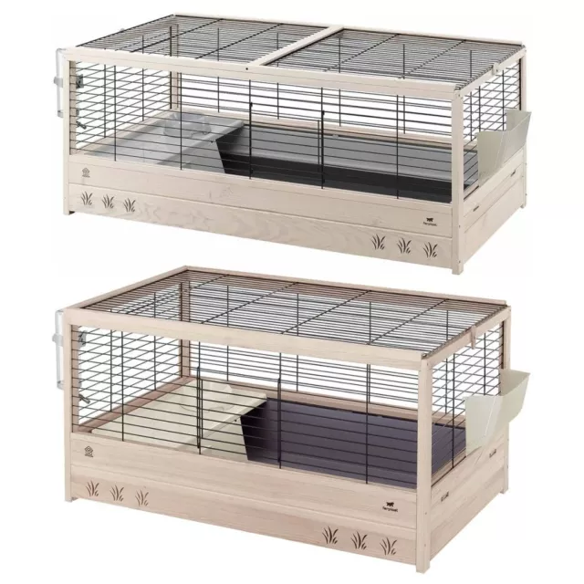 Ferplast Cage pour Lapins Clapier Maison Rongeurs Intérieur Multi-taille Ferplas