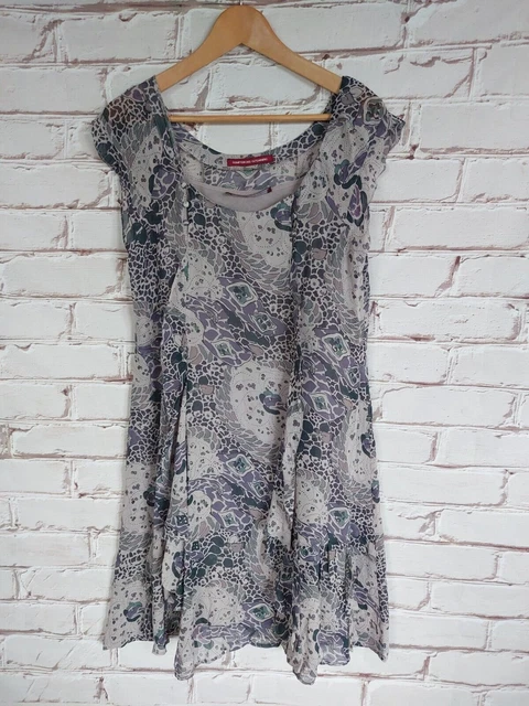 Robe robe robe femme Comptoir Des Cotonniers robe abito taille tunique. 42D40