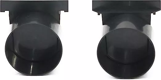 2x Stirnwände für Entwässerungsrinne Terrassenrinne 148mm Komplett