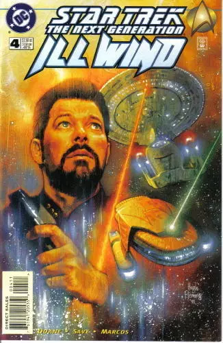 Star Trek: The Next Generation ILL WIND Comic Book #4 DC 1996 VERY FINE UNREAD