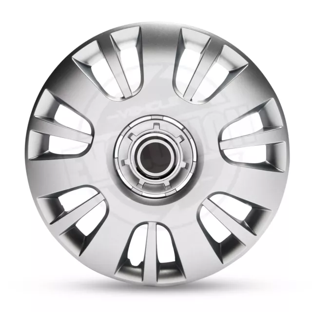 Set cerchi 16" ADATTI FORD FOCUS, FIESTA, FUSION SET DI 4 COPRIMOZZO NUOVI DI ZECCA