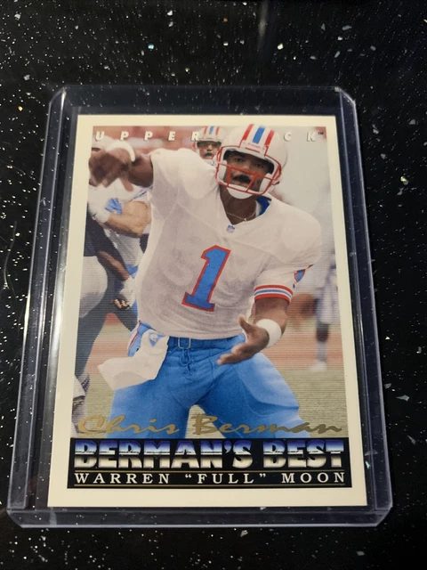 1993 Upper Deck #437 Warren Moon HOF Houston Oilers MT 🏈card!