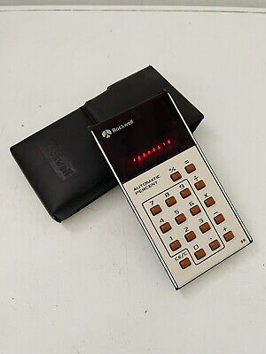 Rockwell 8R Vintage Calculator 1977