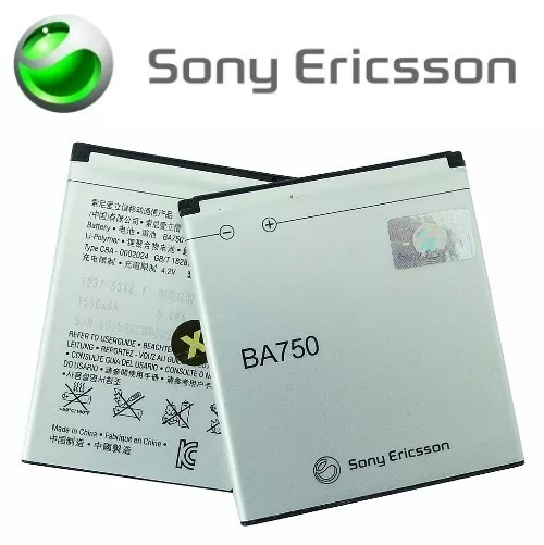 Sony Ericsson BA750 Akku Batería Batterij Battery Accu für Xperia Arc (LT15i)