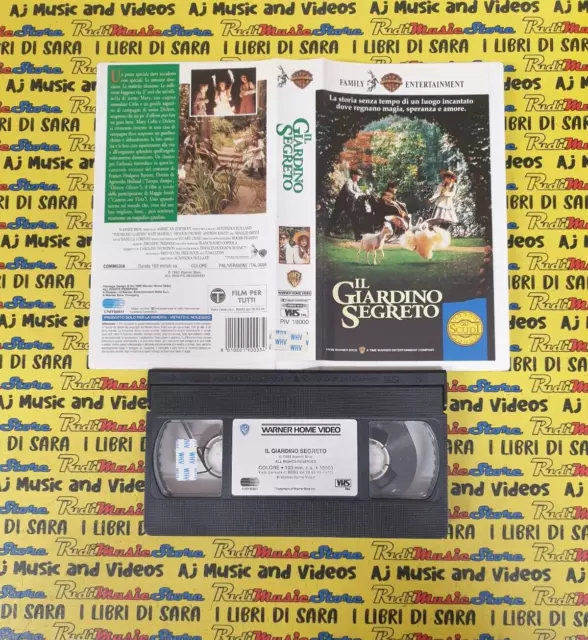 VHS film IL GIARDINO SEGRETO 1995 kate maberly heydon prowse andrew knott (F297)