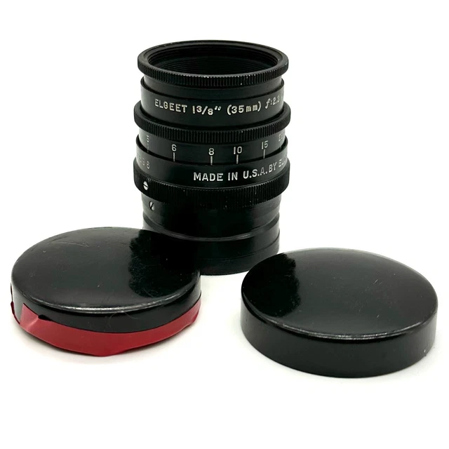 Montaje para ojos Elgeet 35mm f2.3 Anastigmat #2696 1 3/8" 35mm f2.3 muy buen estado