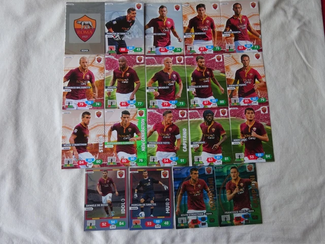 MUNDI CROMO CARDS CALCIATORI 2000 DEL VECCHIO ROMA # 412 TOPLOADER NO PANINI