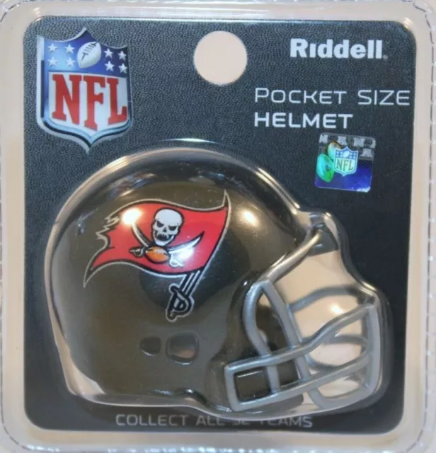 Tampa Bay Buccaneers Nfl Riddell Revolution Mini Pocket Pro Helmet Rare