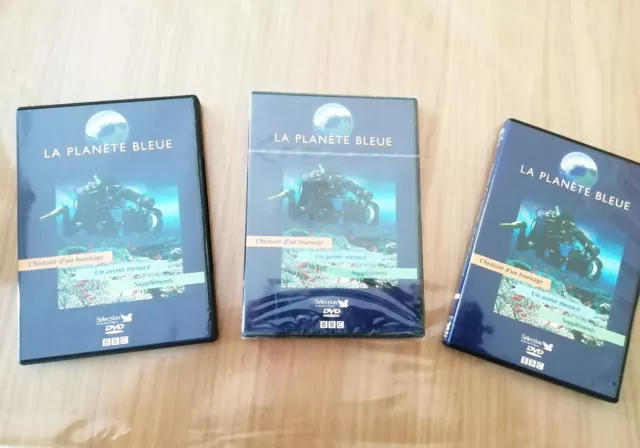 La Planète Bleue - Dvd - Documentaire Sciences Et Vie De La Terre - Comme Neuf