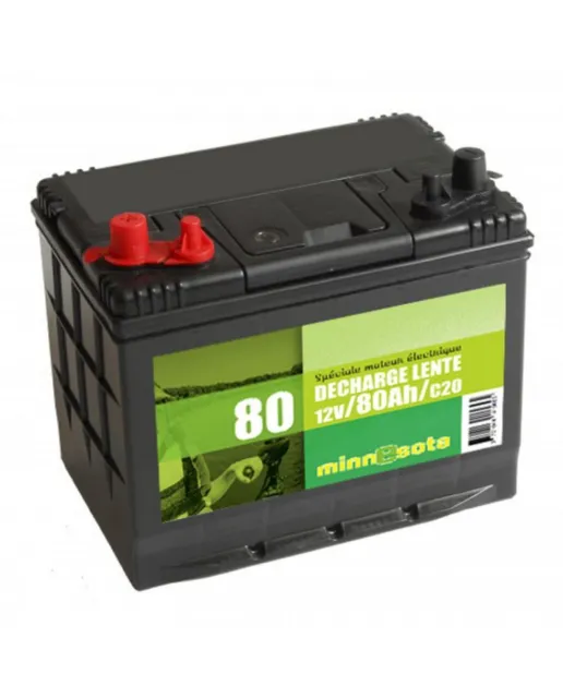 Batterie Yuasa Décharge lente Leisure & Marine L26-80 12V 80AH
