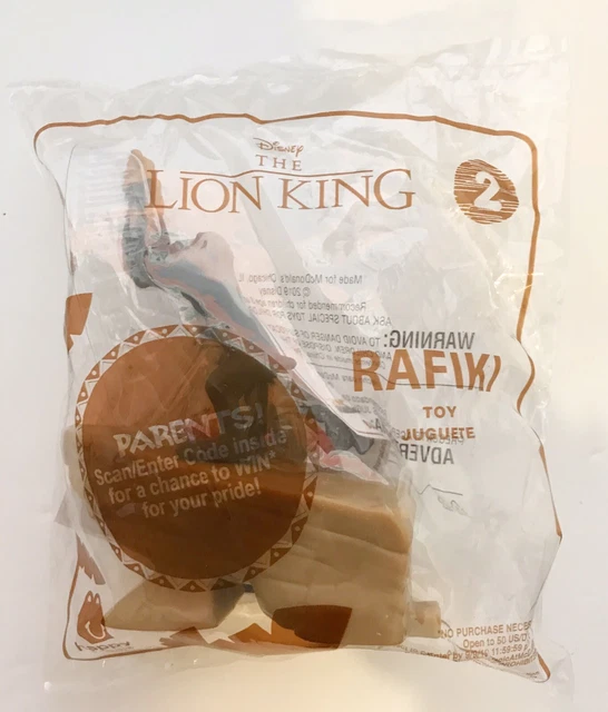 McDonald's Happy Meal 2019  The Lion King #2 Rafiki NIP