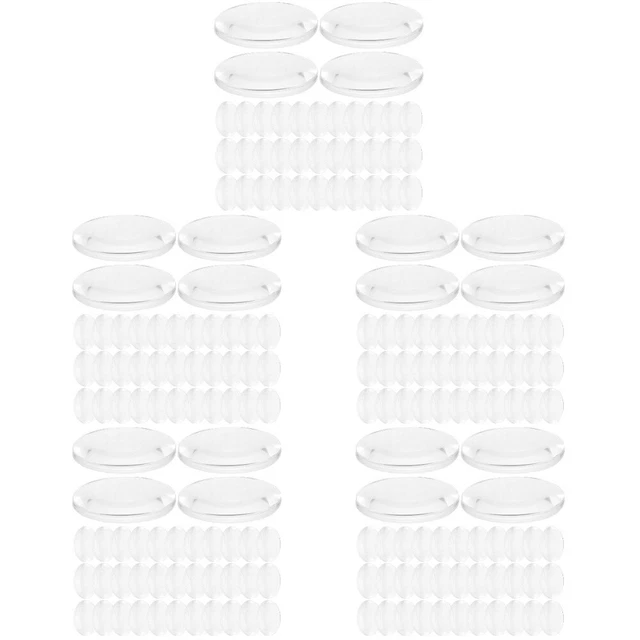 300 Stk tragbar transparente konvexe Linse transparente optische Linse